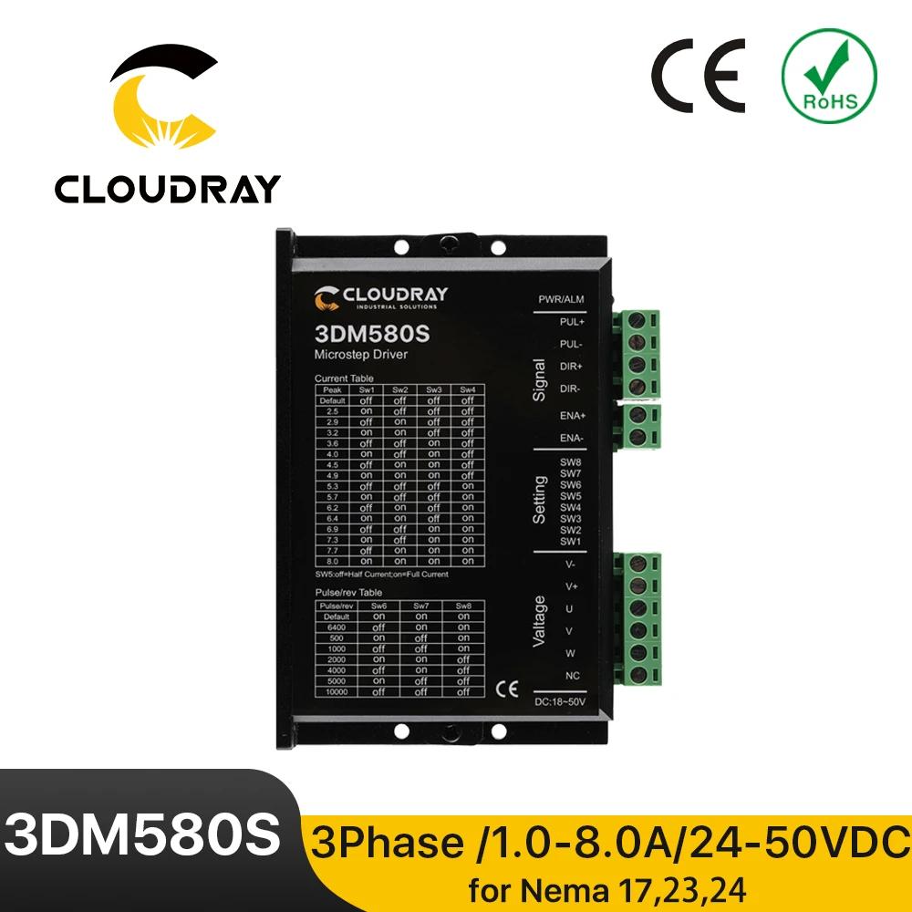 Cloudray 3DM580S 3   ̹ 24-50VDC Nema 23   Ʈѷ CNC  